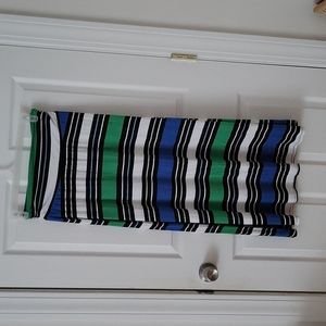 Merona striped skirt multi-color size M